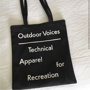 Outdoor voices NY tote